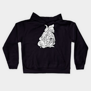 Fish and bird Kids Hoodie